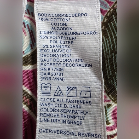 Tommy Hilfiguer Lined Women's Fall Coat. Cream, Med, In Good Condition, Cotton - Picture 11 of 14